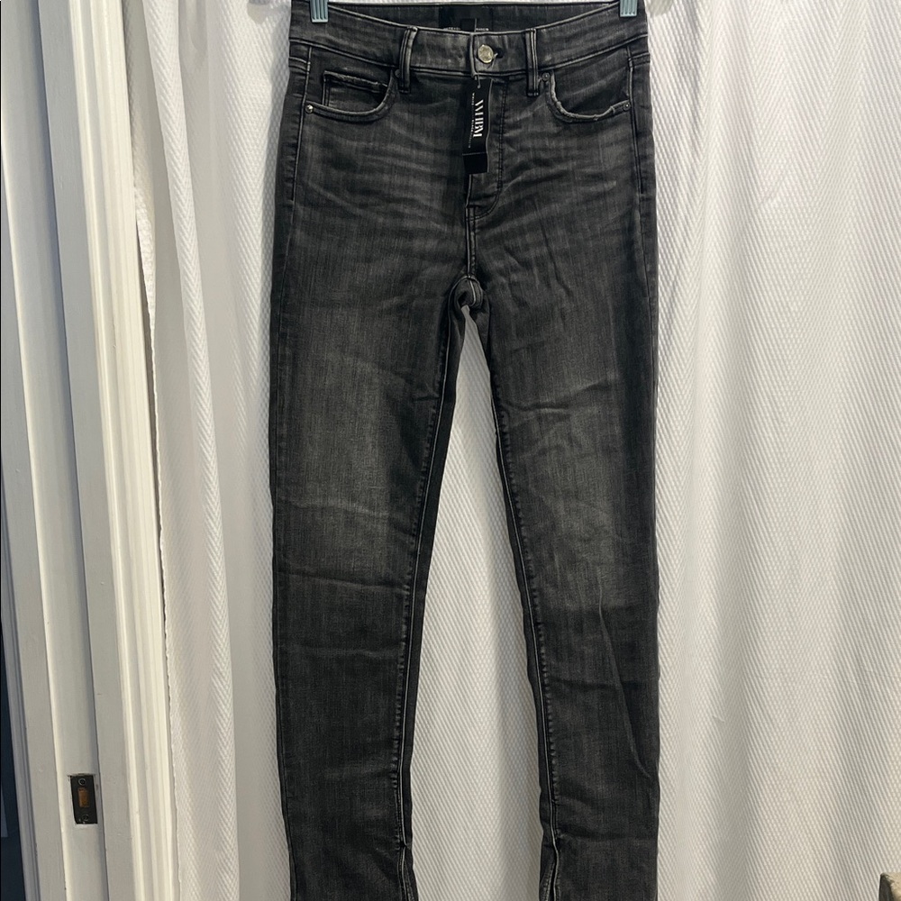 White House Black Market Dark Gray Skinny Jeans